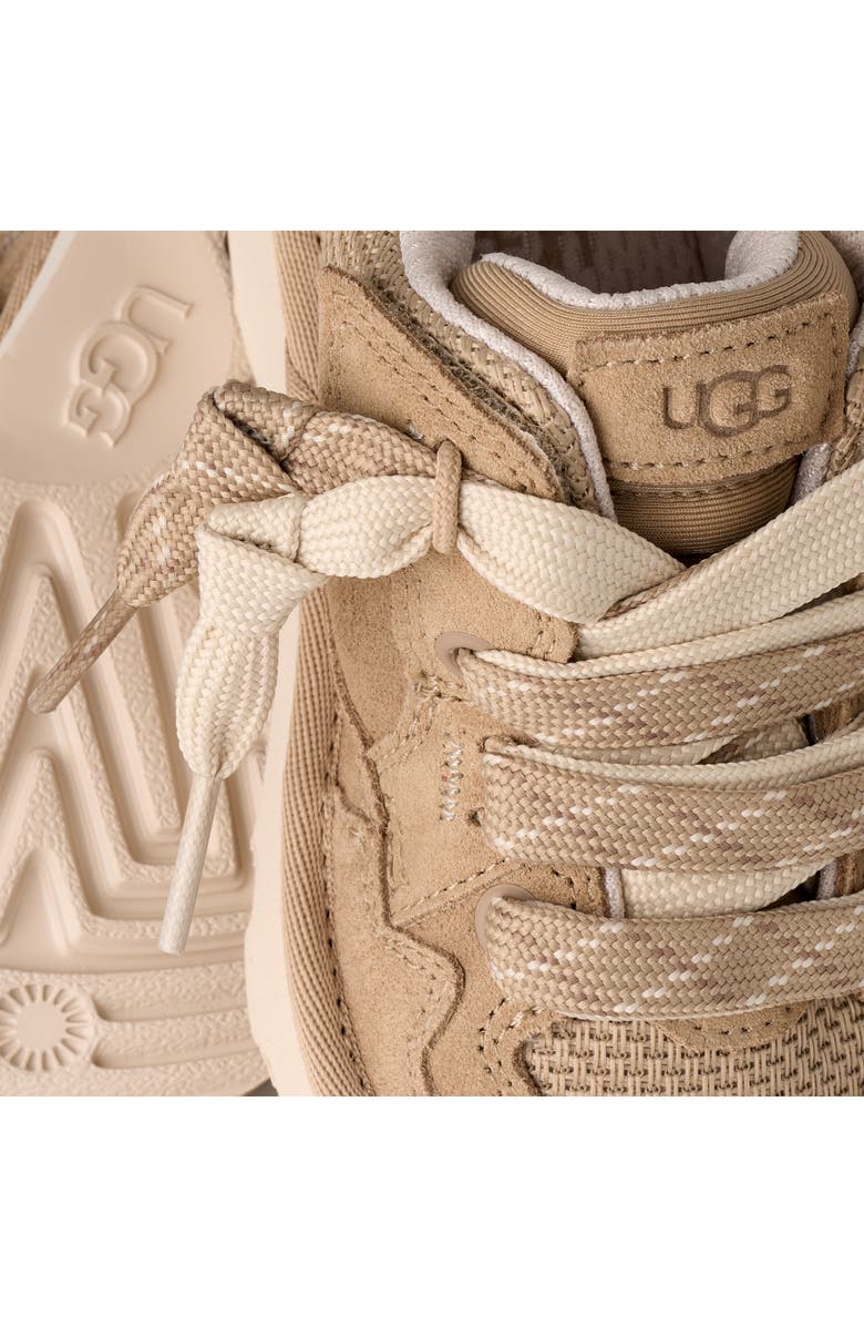 UGG<sup>®</sup> Kids' Lo Lowmel Sneaker, Alternate, color, Mustard Seed