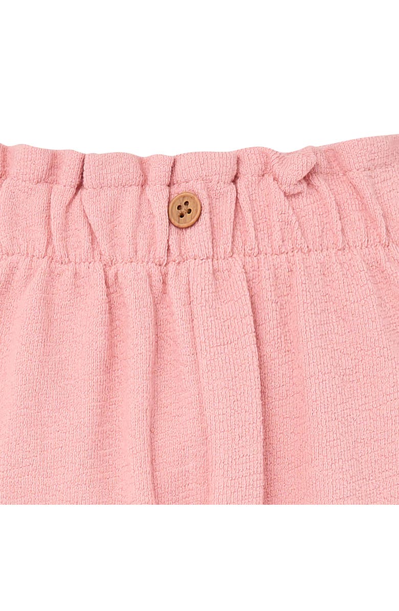 Modern Moments<sup>™</sup> by Gerber Henley Tops and Paperbag Pants Set, Alternate, color, Rose