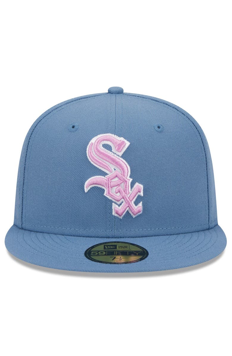 New Era Men's New Era Chicago White Sox Faded Blue Color Pack 59FIFTY Fitted Hat, Alternate, color, 