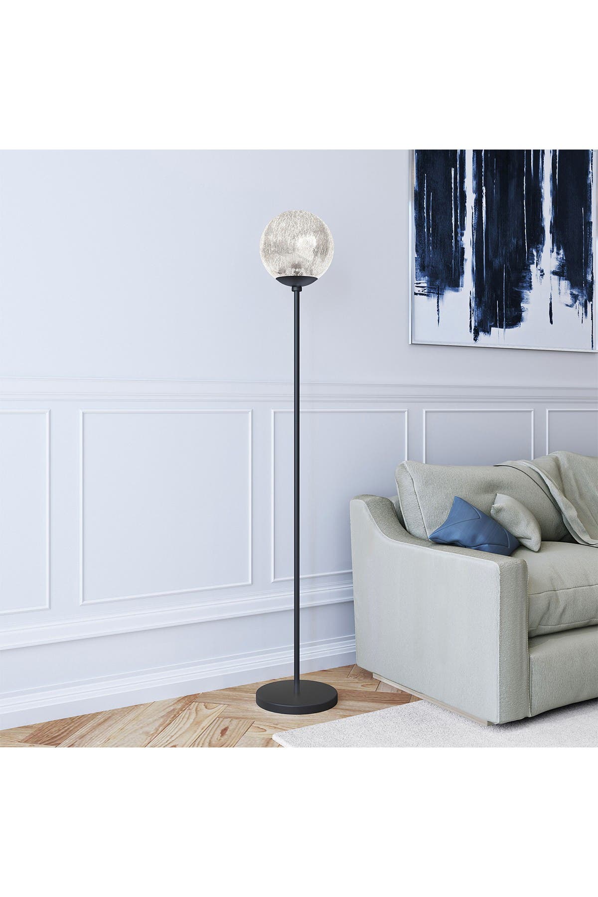 ADDISON AND LANE Oula Mercury Glass Floor Lamp | Nordstromrack