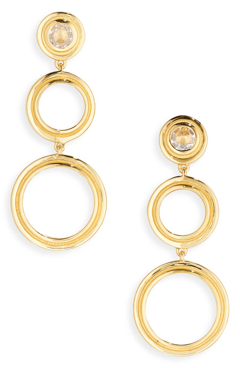 Dean Davidson Signet Triple Drop Earrings, Main, color,