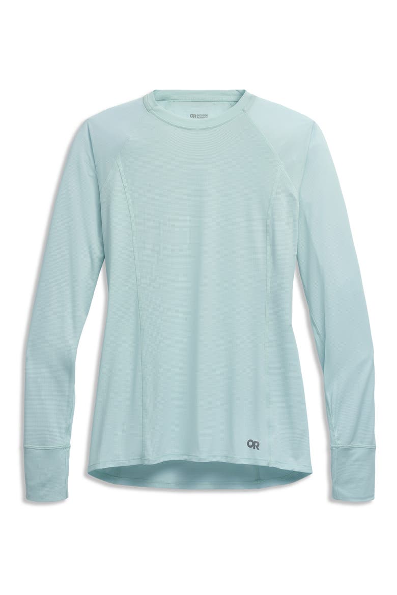 Echo Performance Long Sleeve T-Shirt, Alternate, color, TIDAL