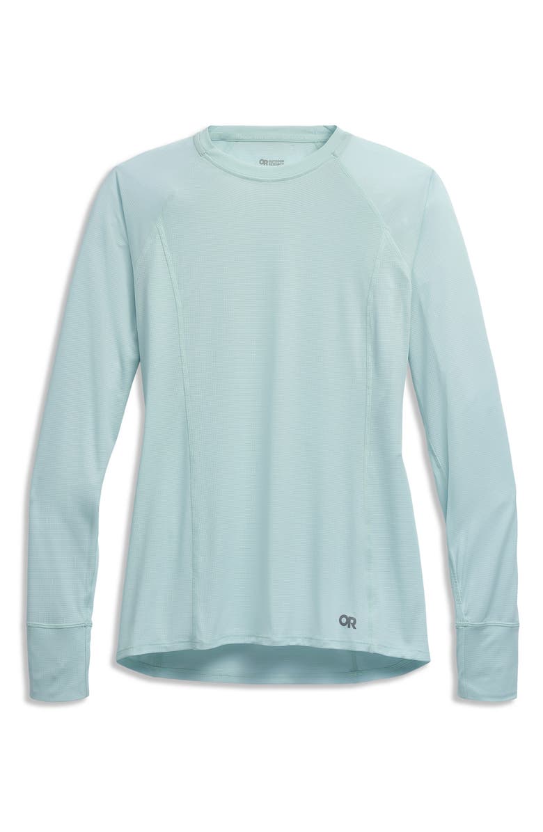 Outdoor Research Echo Performance Long Sleeve T-Shirt, Alternate, color, Tidal