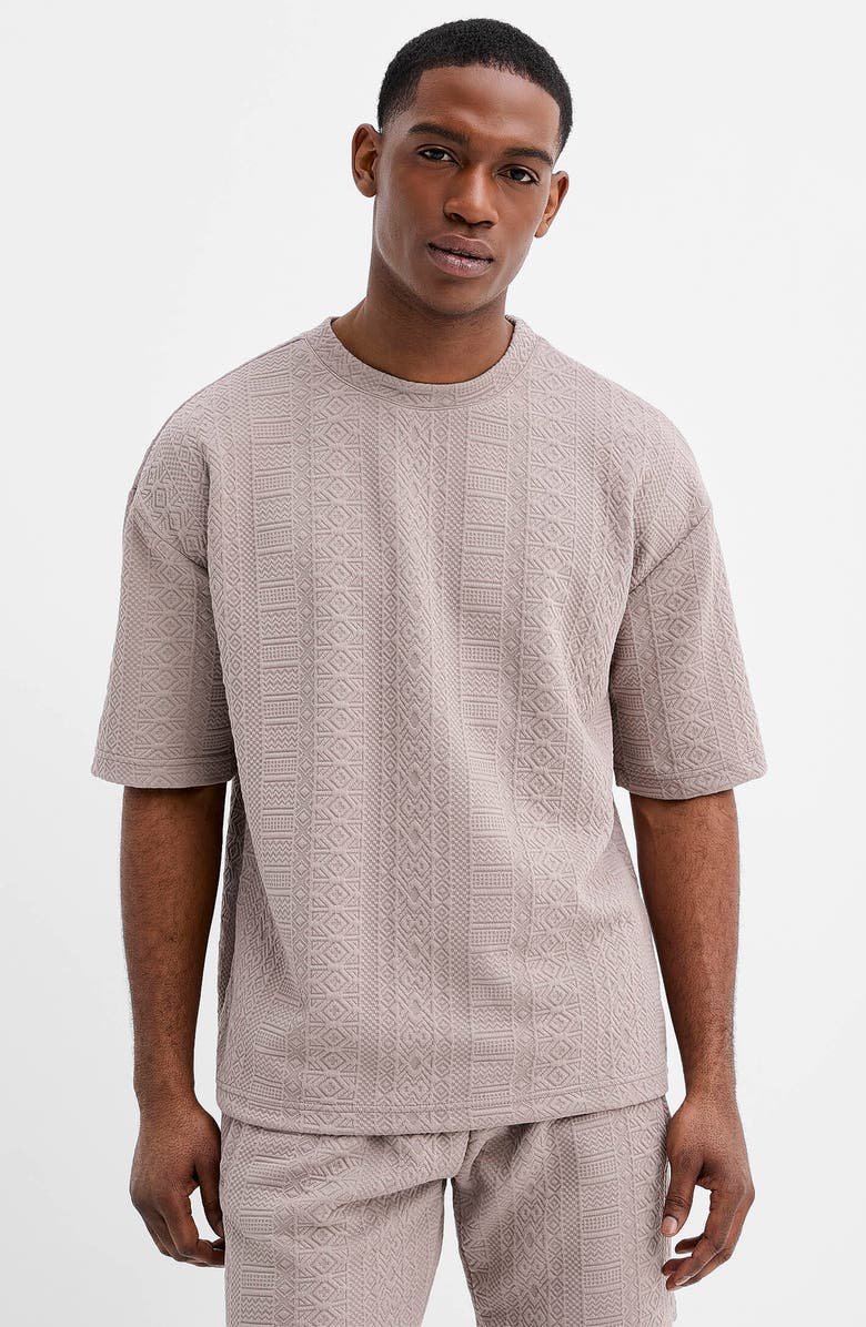 FLEECE FACTORY Jacquard Shorts, Alternate, color,