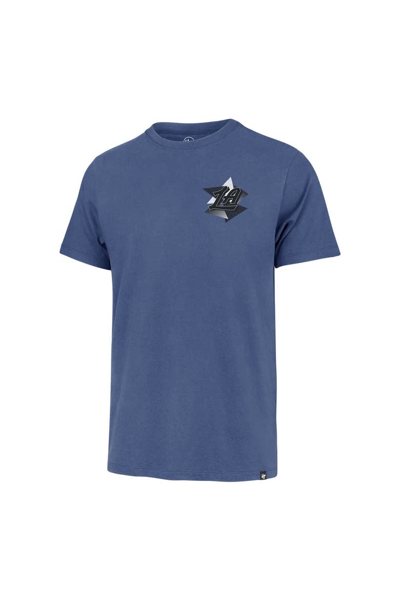 Men's '47  Blue LA Clippers City Edition Backboard T-Shirt, Alternate, color, Blue