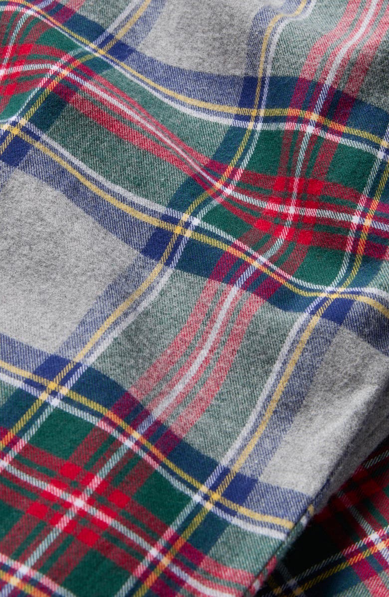 Petite Plume Westminster Tartan Cotton Pajama Pants, Alternate, color, 