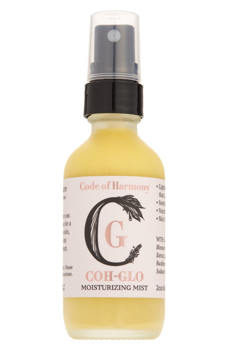 Code of Harmony COH-GLO CBD Moisturizing Mist, Main, color, 