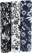 Trafalgar Ezra'a Stately Floral 3 Pack Cotton Handkerchiefs