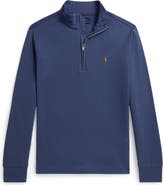 Polo Ralph Lauren Kids' Cotton Quarter Zip Pullover