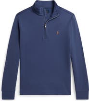 Polo Ralph Lauren Kids' Cotton Quarter Zip Pullover