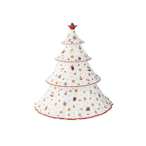 Toy's Delight Tree 3 Section Jar