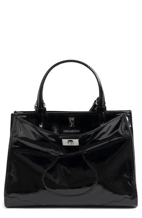 Jack Patent Leather Shoulder Bag