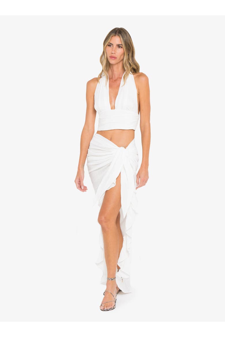 Sicily Skirt, Alternate, color, White