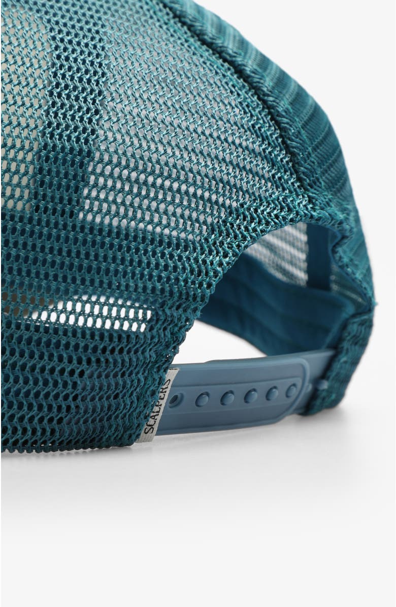 Scalpers Swim Club Trucker Cap, Alternate, color, Green