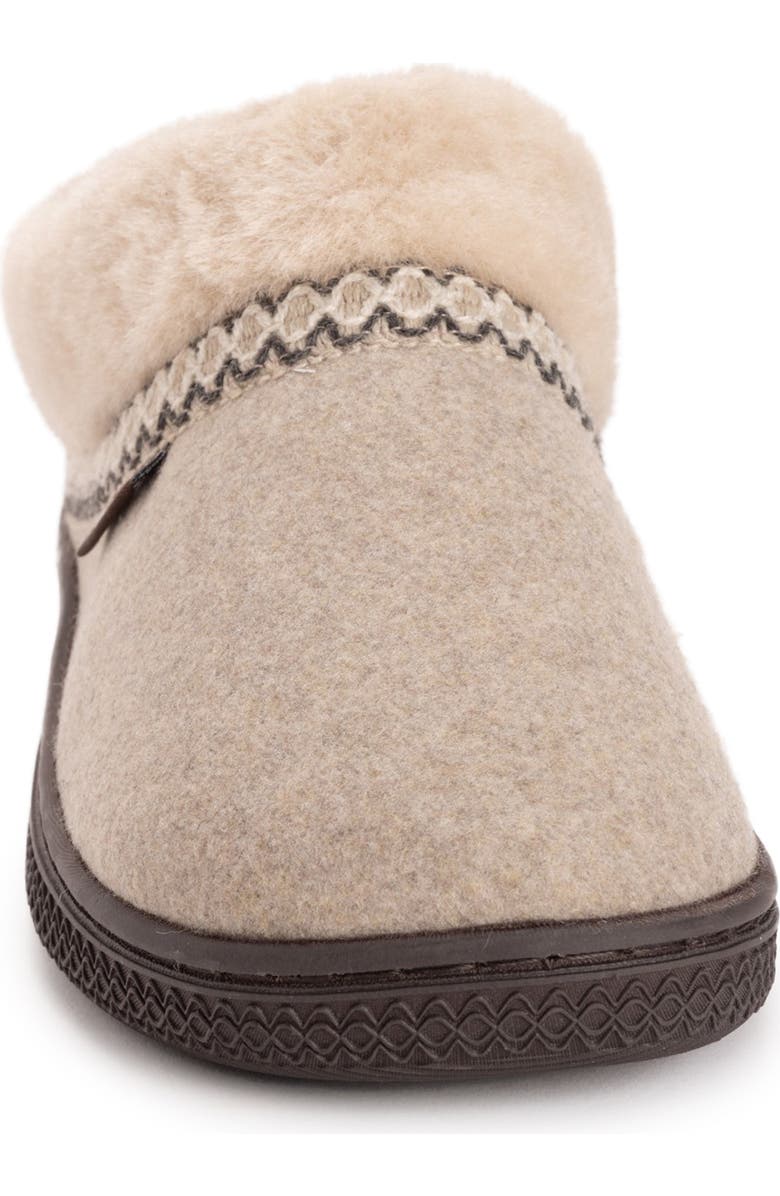 MUK LUKS Neira Faux Shearling Slipper, Alternate, color, Oatmeal