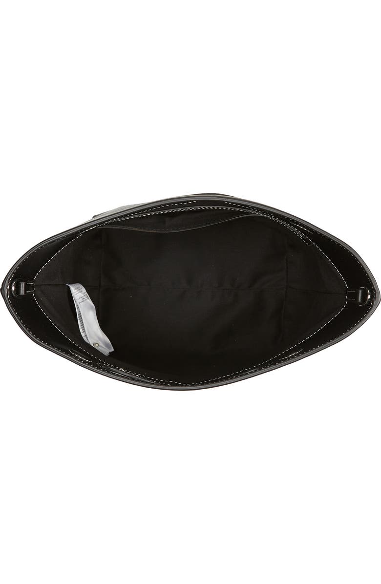 Ganni Small Smiley Canvas Tote Bag, Alternate, color,