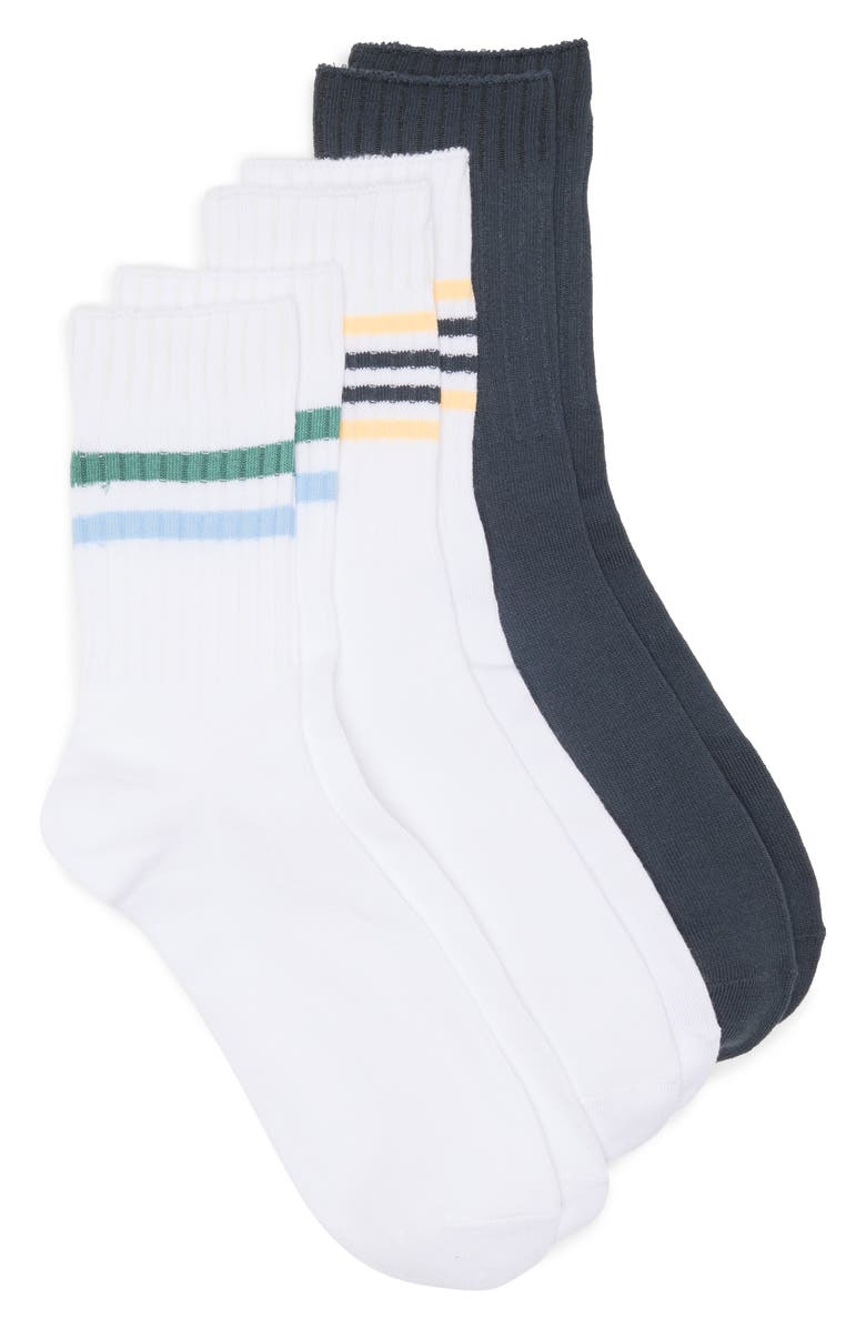 NORDSTROM RACK 3-Pack Retro Crew Socks, Main, color, 