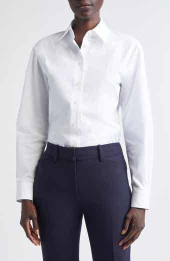 Fitted Cinch Waist Shirt