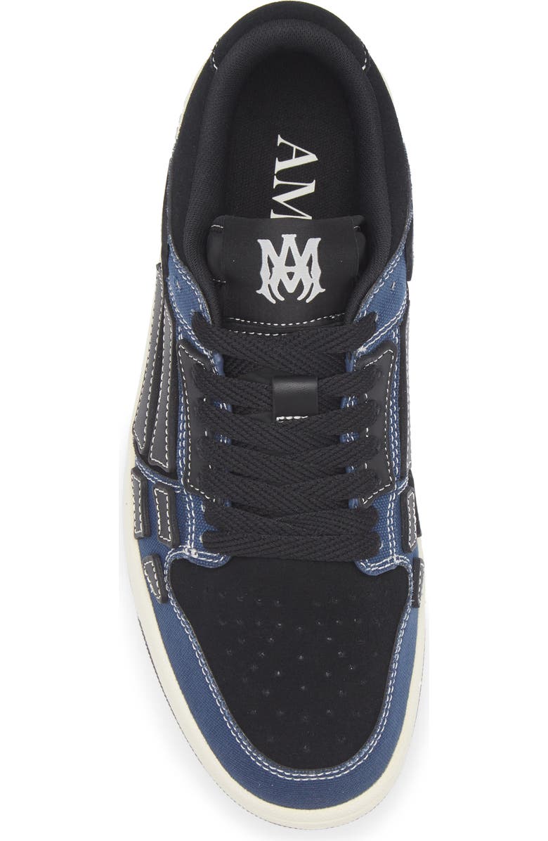 AMIRI Skeleton Low Top Sneaker, Alternate, color, Navy