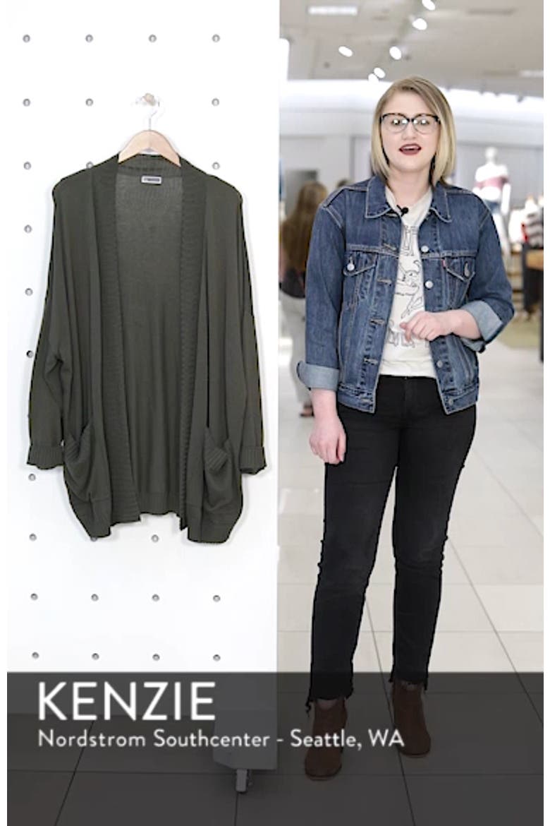 Oversize Open Cardigan video