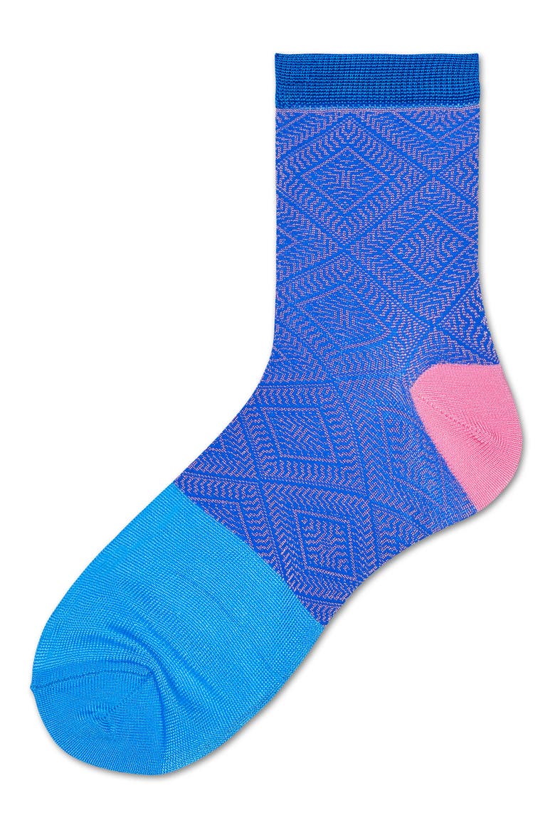 Jill Ankle Socks, Alternate, color, BLUE