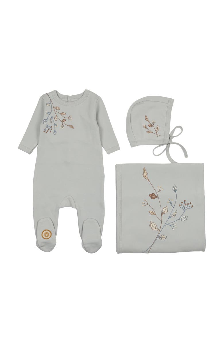 Mon Tresor Bebe Budding Blossoms Boys Layette Set, Alternate, color, 