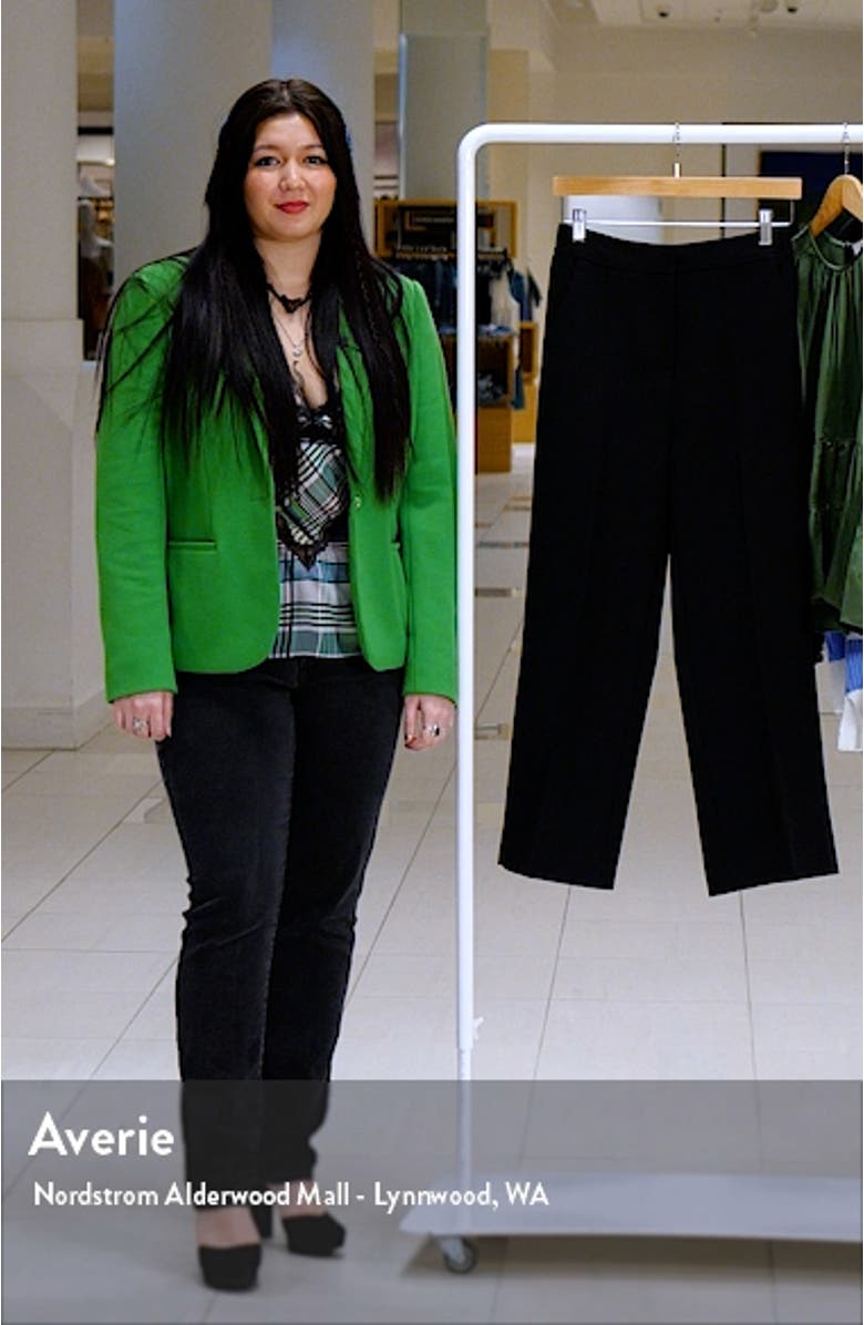 Elastic Back Crop Pants, sales video thumbnail