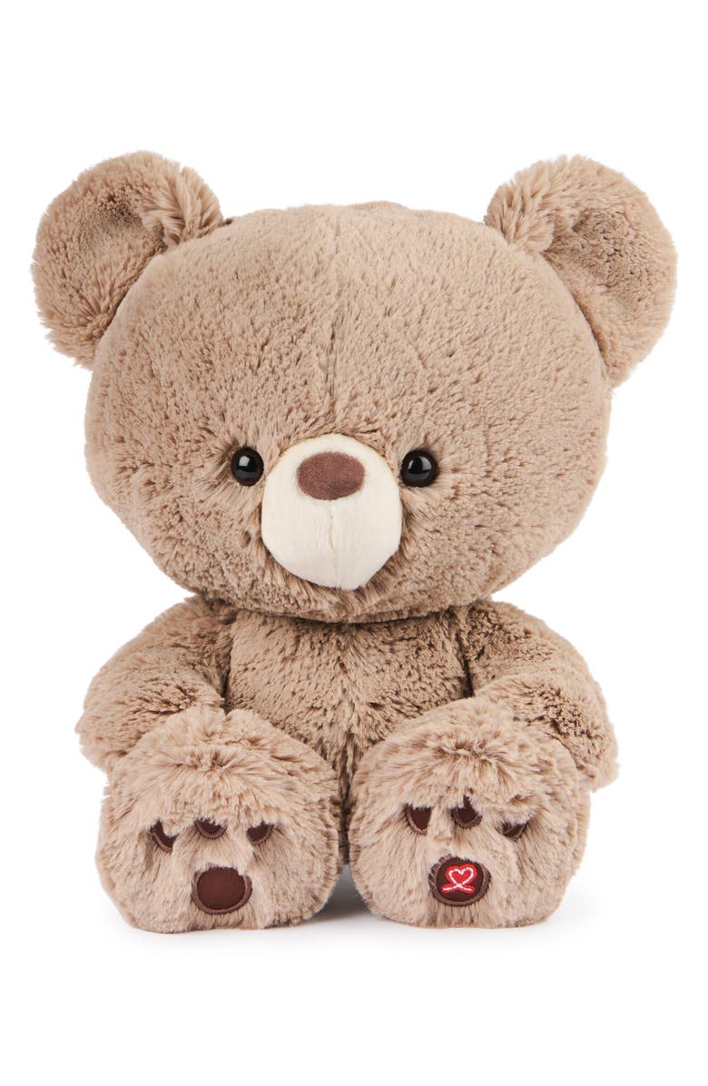 Gund Forever Friends Kai Bear Stuffed Animal, Alternate, color, Brown