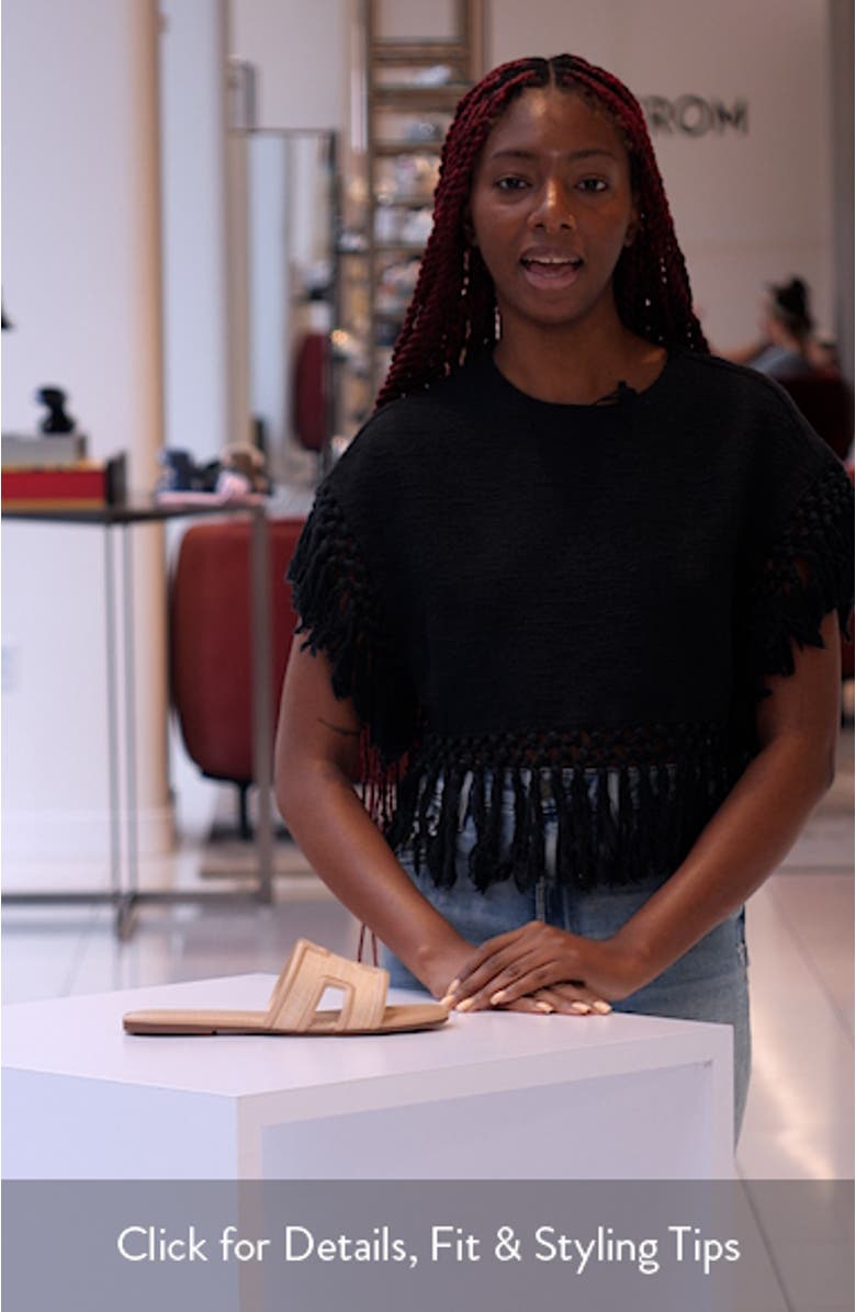 Kamiko Slide Sandal, sales video thumbnail