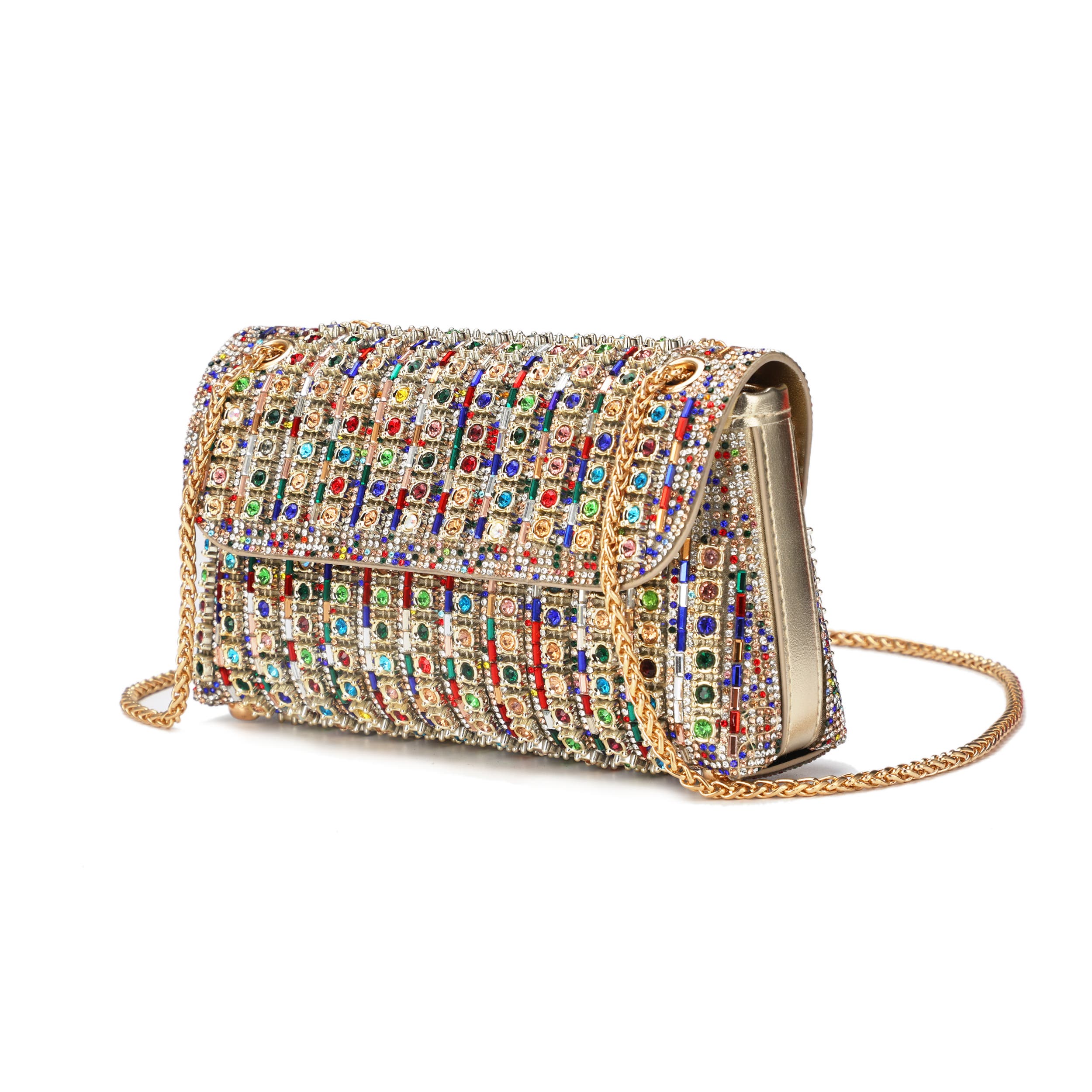 LADY COUTURE Idol, Multi Jewel Shoulder Bag, Main, color, Multi