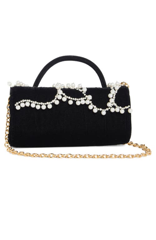 Lele Sadoughi Mini Tabitha Top Handle Bag In Black