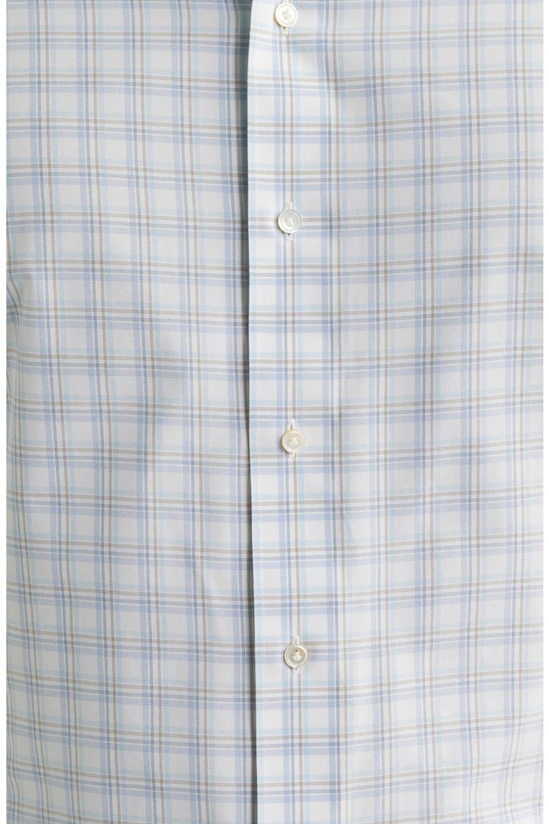 Crown Crafted Bechtle Performance Poplin Button-Up Shirt, Alternate, color, IRIS MIST