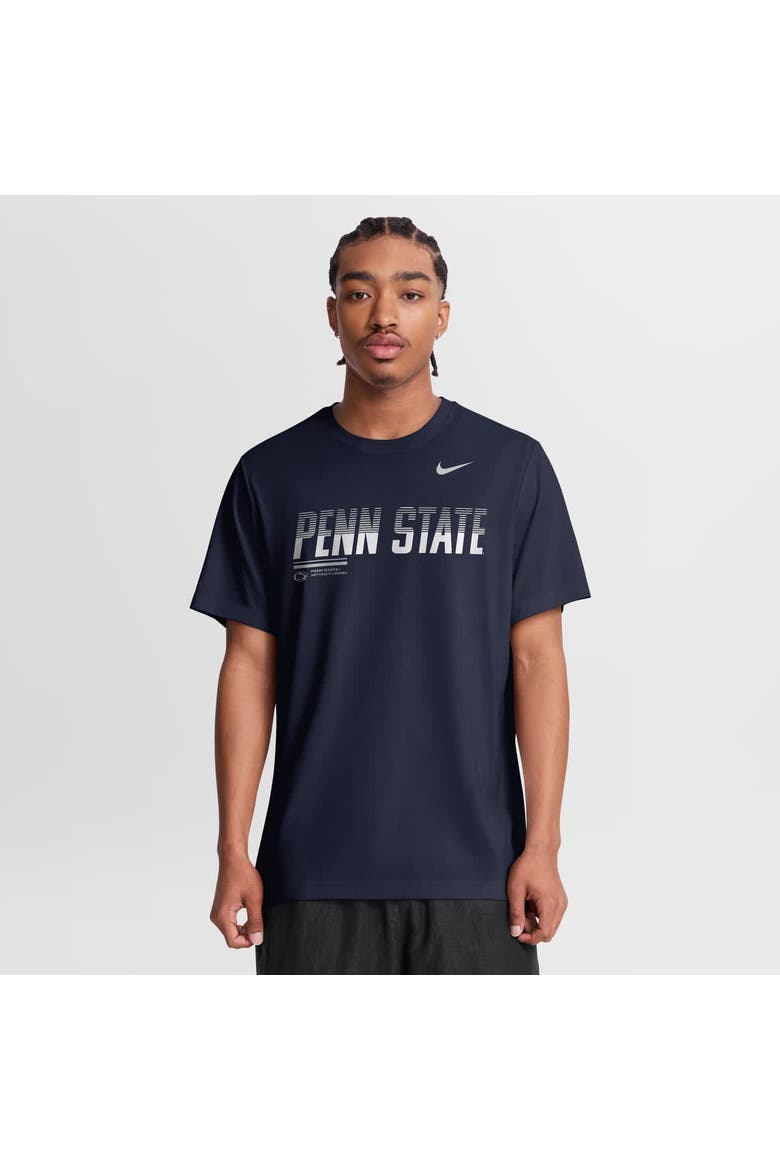 Men's Nike Navy Penn State Nittany Lions Sideline Legend Dri-FIT T-Shirt, Main, color, Navy