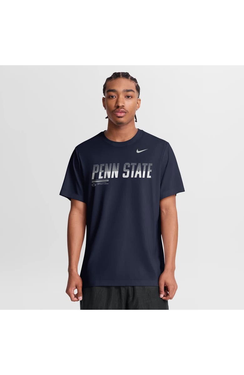Nike Men's Nike Navy Penn State Nittany Lions Sideline Legend Dri-FIT T-Shirt, Main, color, Navy