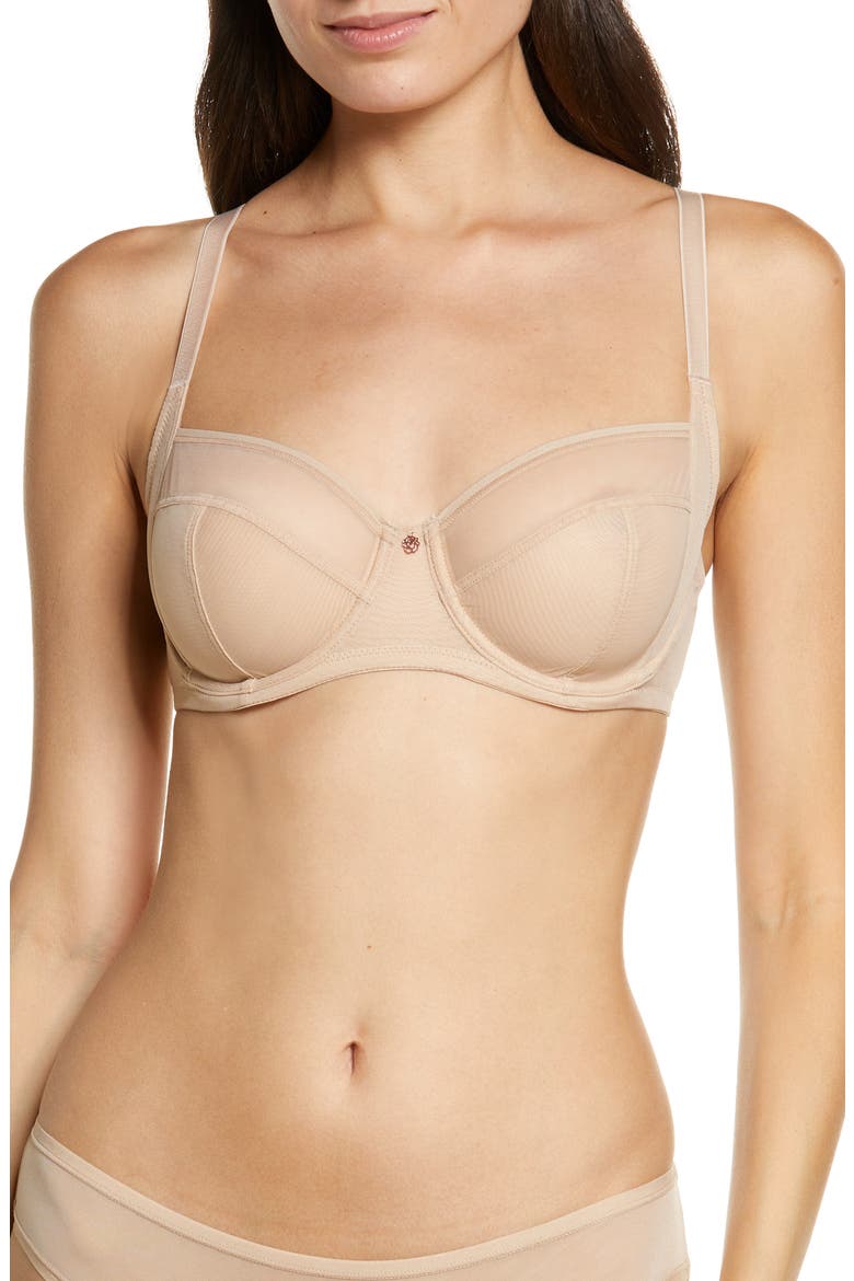 Spellbound Underwire Full Coverage Bra, Main, color, NYLON