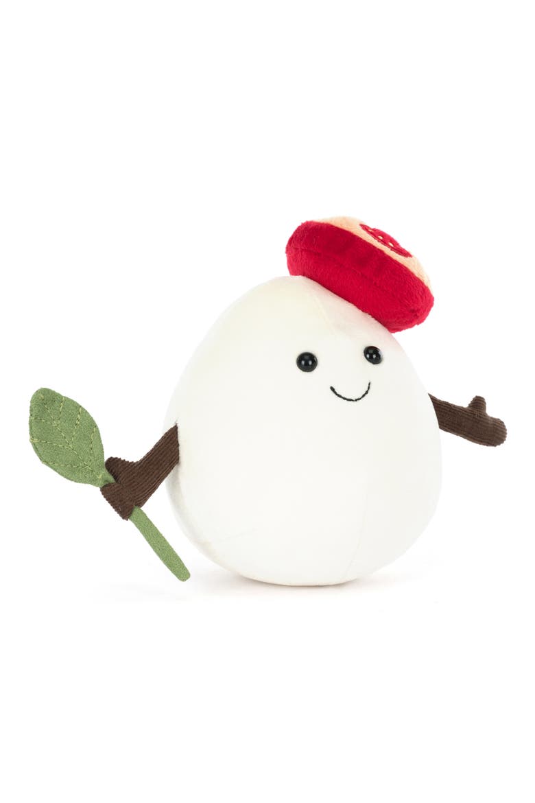 Amuseables Mozzarella Plush Toy, Main, color, MULTI