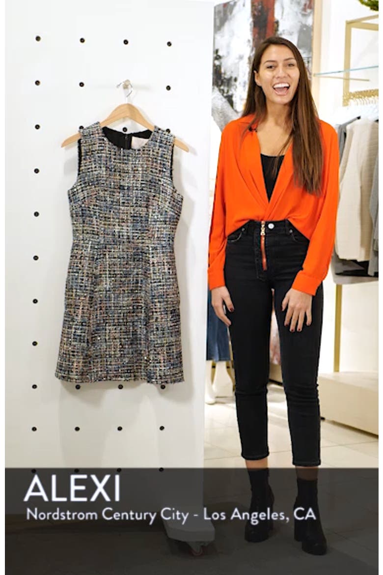 Katherine Fantasy Bouclé Fit & Flare Dress video