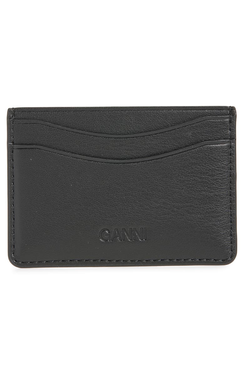 Ganni Bou Animal Card Holder, Alternate, color, 