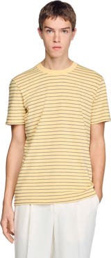 SANDRO Striped T-shirt