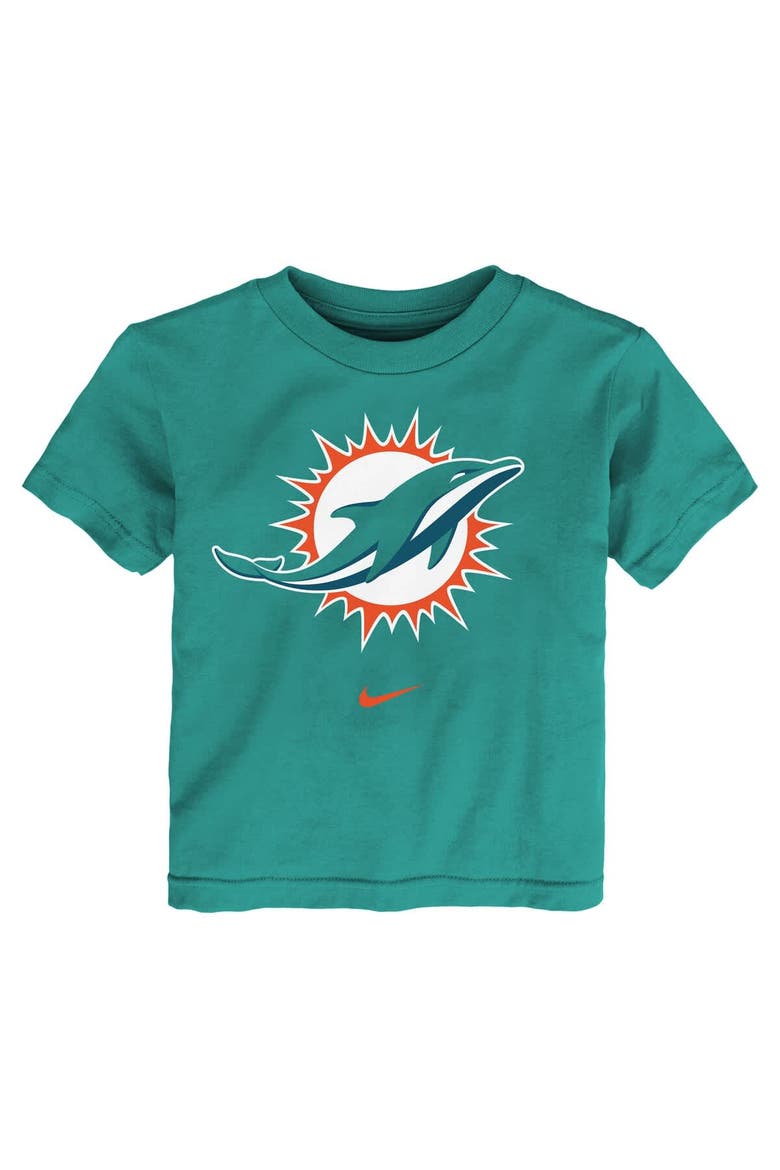 Toddler Nike Aqua Miami Dolphins Primary Logo Legend Performance T-Shirt, Alternate, color, Aqua