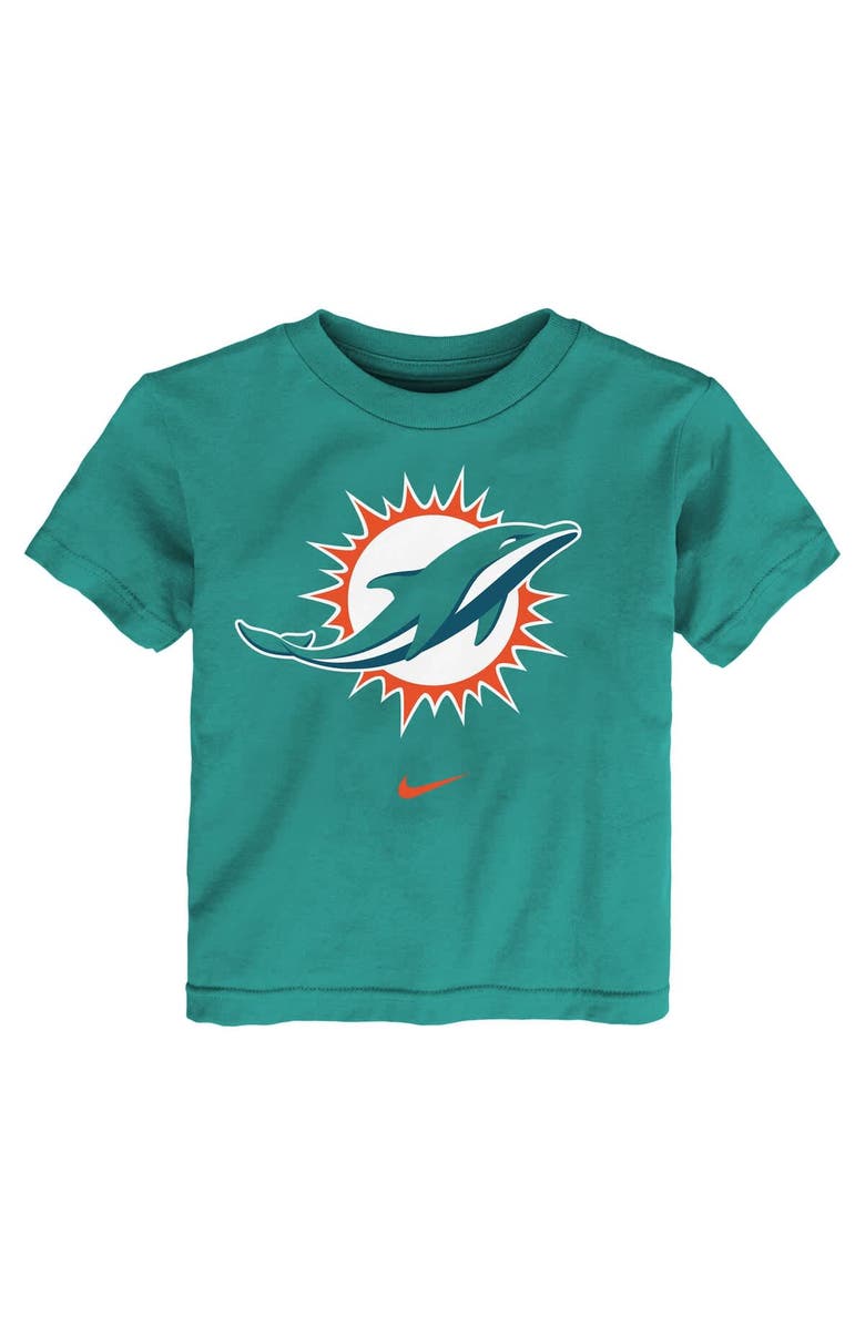 Nike Toddler Nike Aqua Miami Dolphins Primary Logo Legend Performance T-Shirt, Alternate, color, Aqua