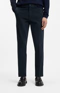 BOSS Kaiton Slim Fit Flat Front Stretch Cotton Chinos