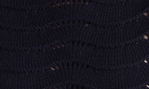 Unionbay Erika Cap Sleeve Cotton Sweater Vest In Black