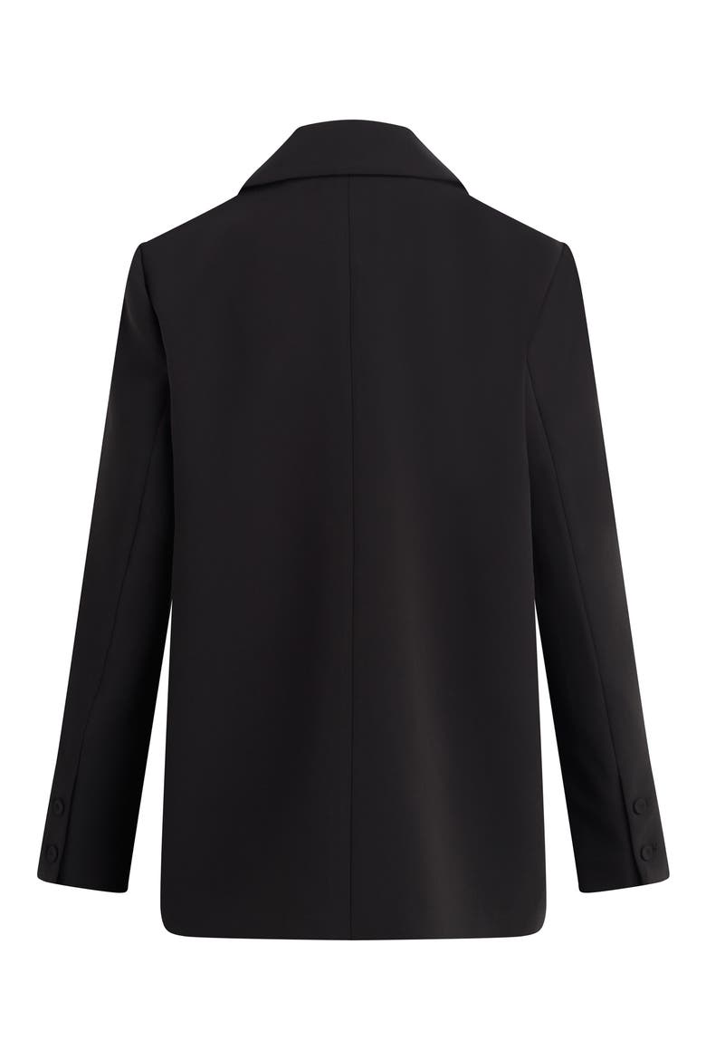The Favorite Oversize Blazer, Alternate, color, BLACK