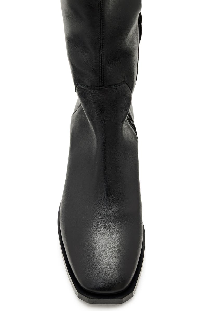 AllSaints Avril Over the Knee Boot, Alternate, color, Black