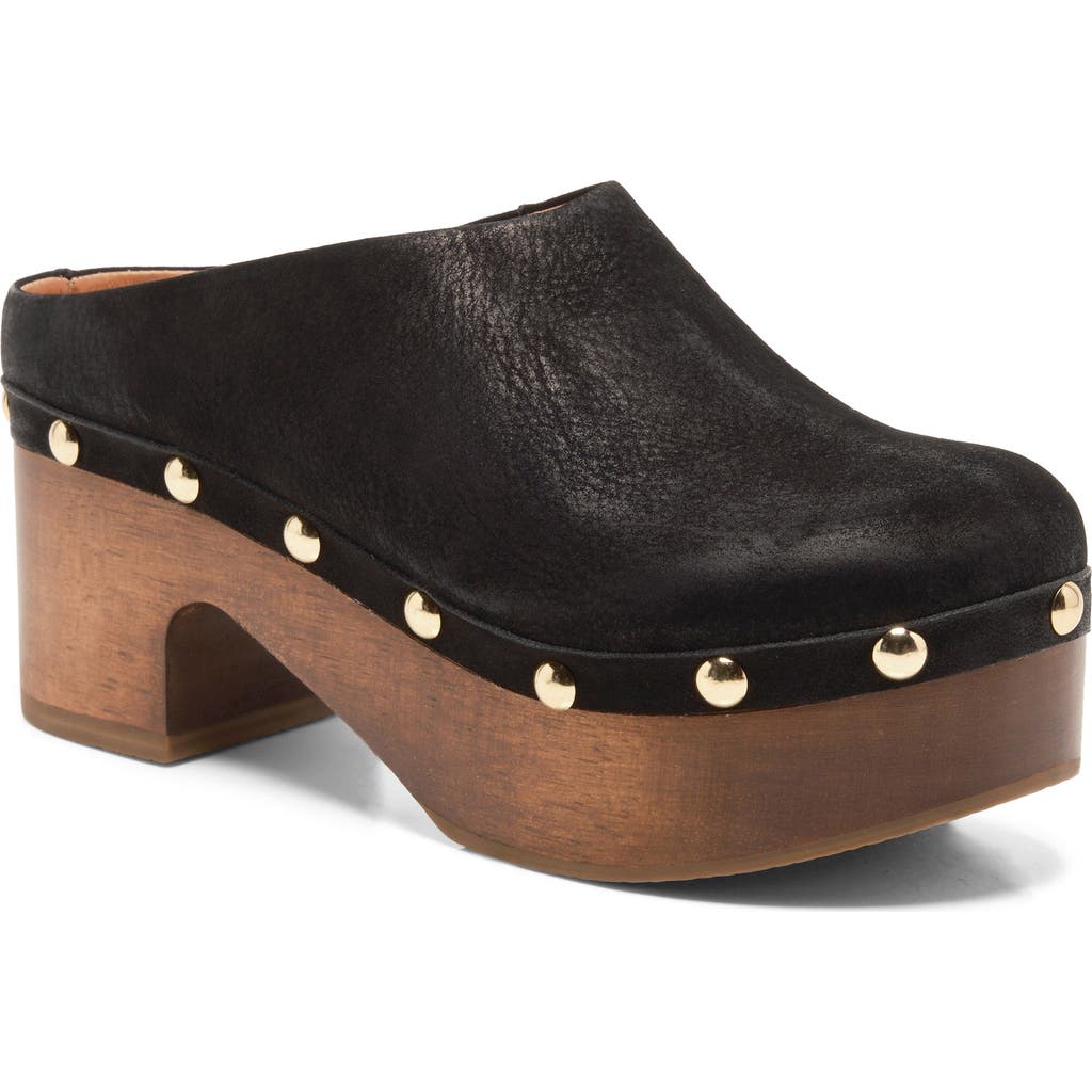 Free People Calli Platform Clog In Black