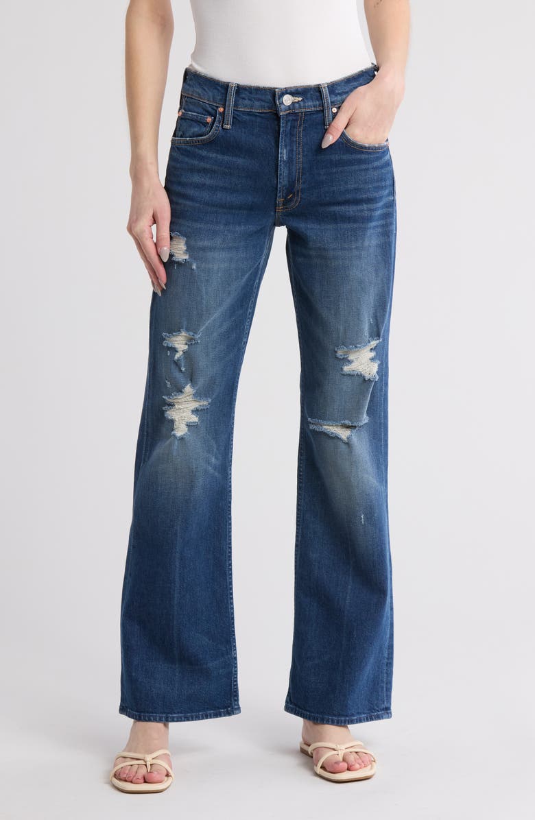 MOTHER The Bookie Sneak Bootcut Jeans, Main, color,