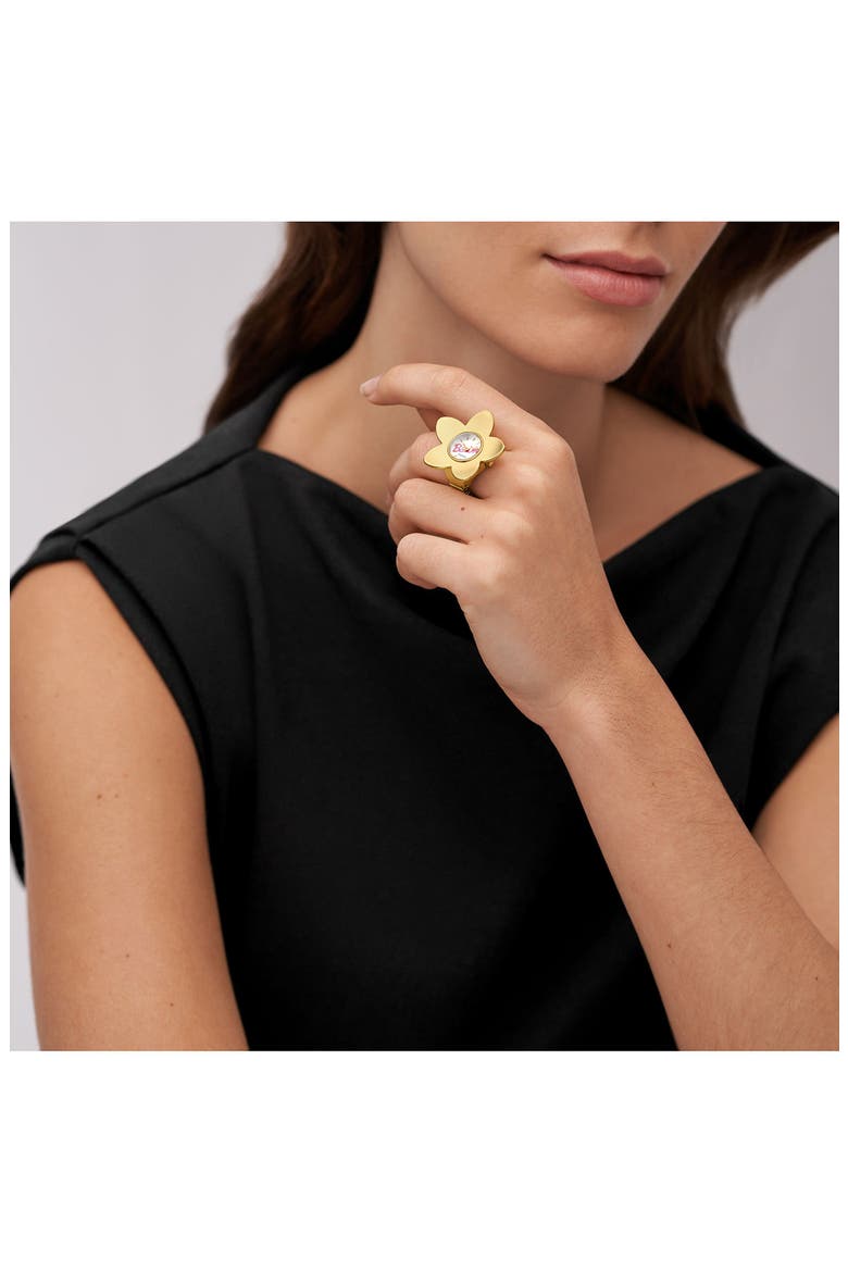 x Barbie Ring Watch, 15mm, Alternate, color, GOLD