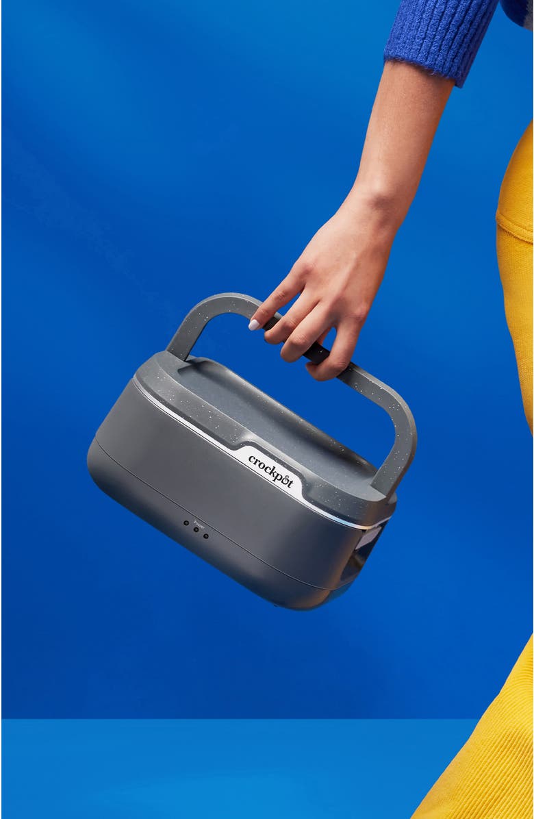 Crock-pot GO Electric Lunch Box, Alternate, color, Mussel Gray