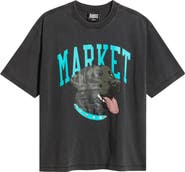 MARKET Black Lab Arc Graphic T-Shirt